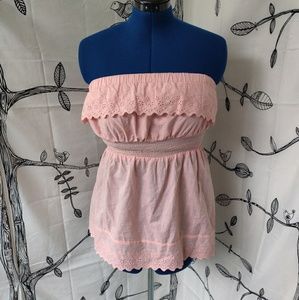 💎 Torrid - Peach Colored Tube top 🍑